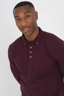 Polo Pique De Manga Comprida