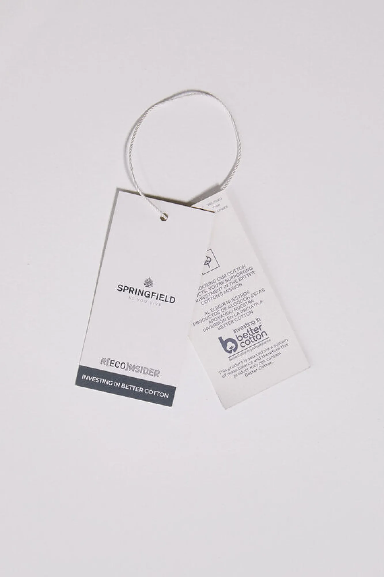 Springfield Polo Pique Estampado All Over Azul