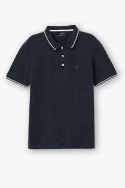 Tiffosi Polo Pique Logo Azul Aco Sale