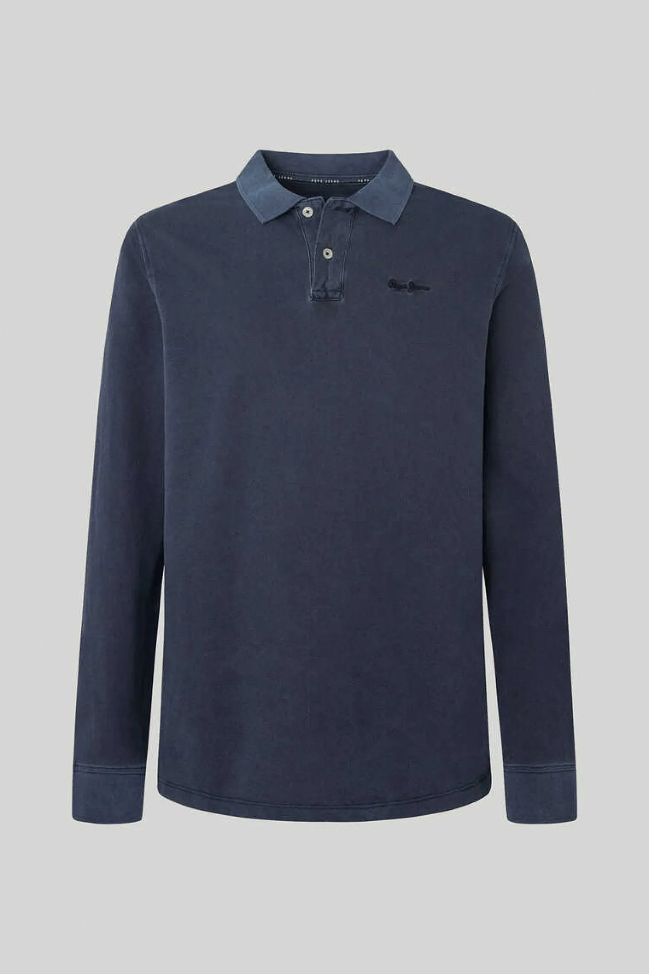 Pepe Jeans Polo Pique Logo Bordado Marinho New