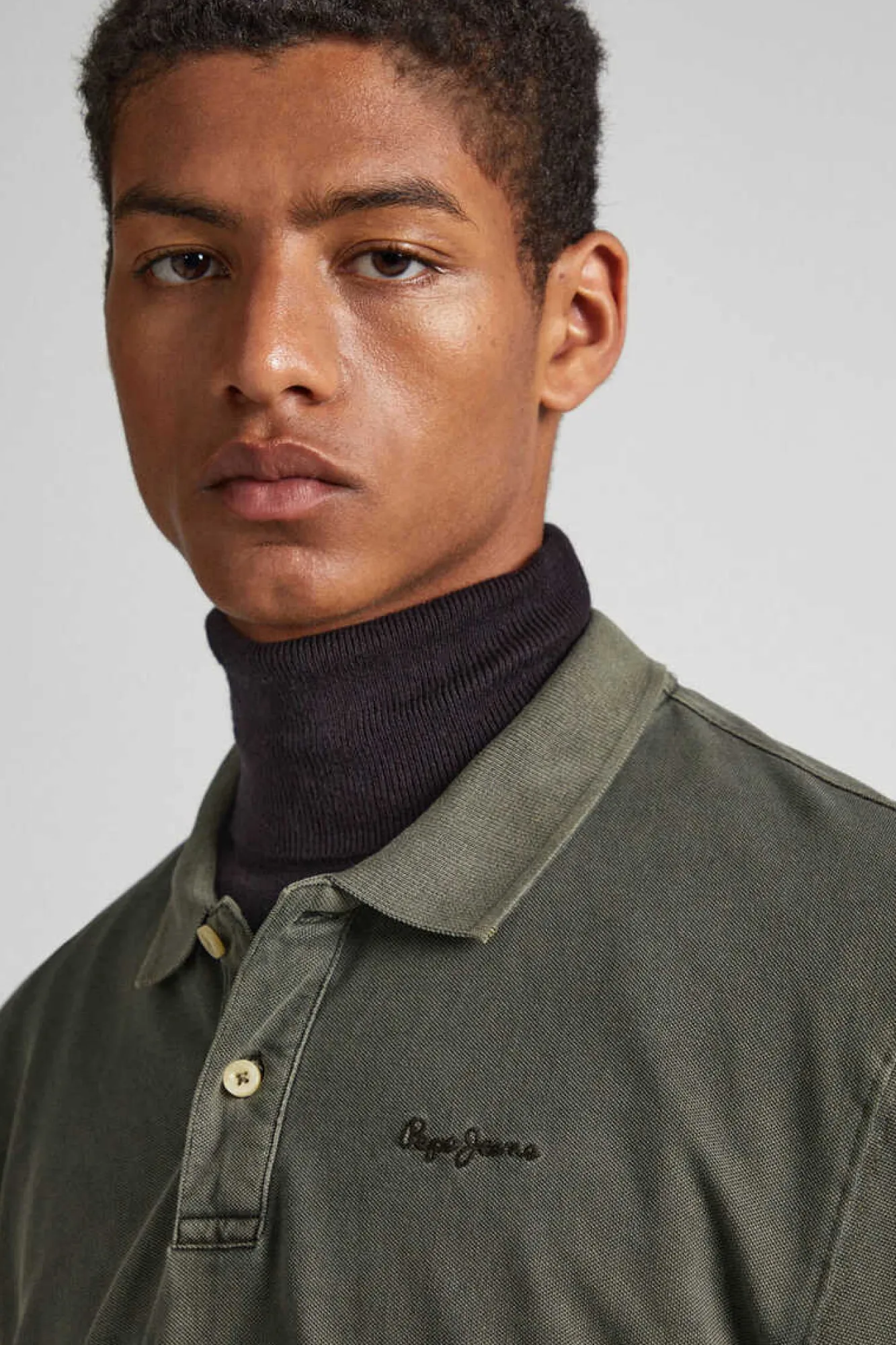 Pepe Jeans Polo Pique Logo Bordado Verde Online