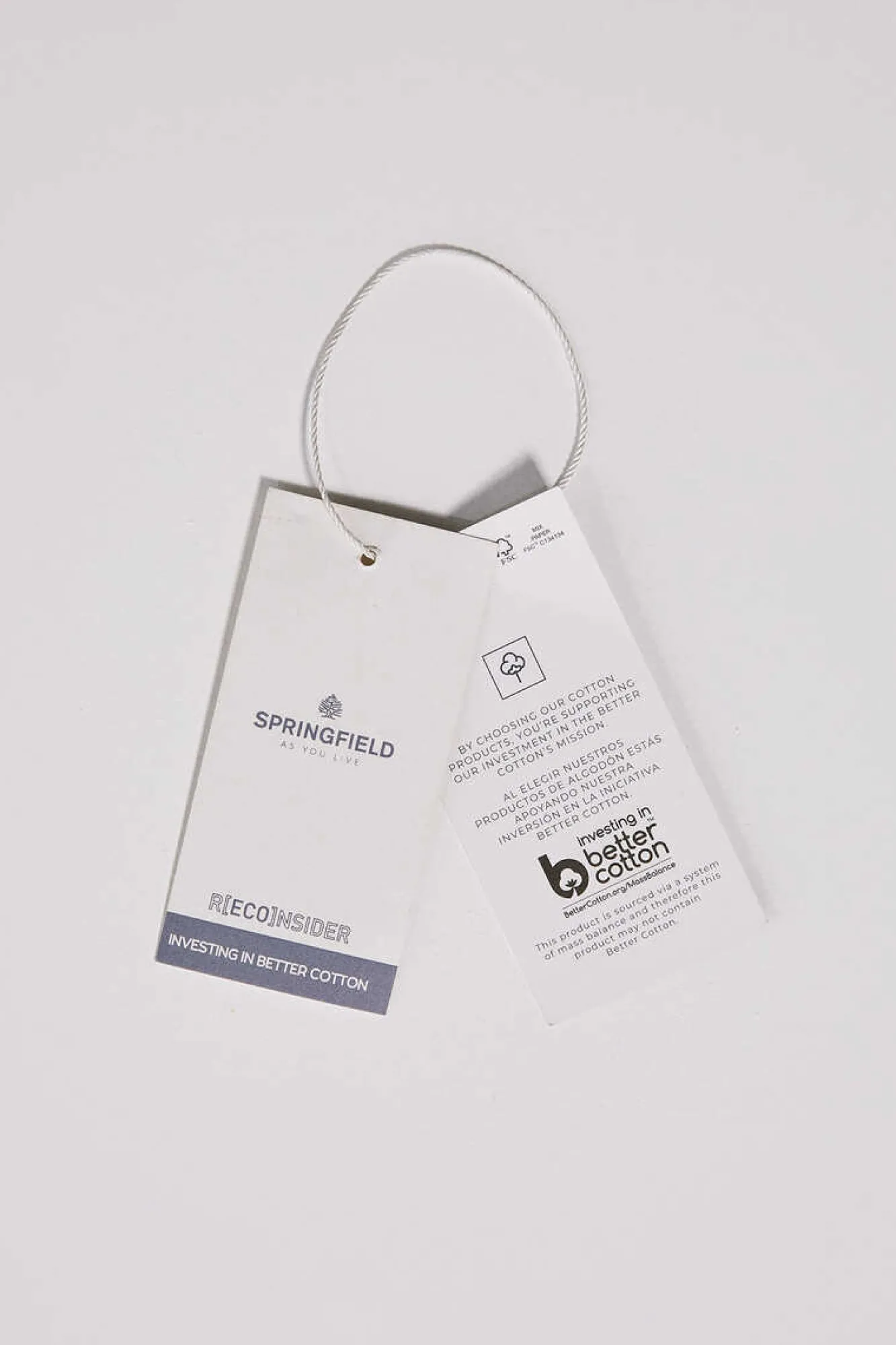 Springfield Polo Pique Slim Carcela Oculta Azul Clearance