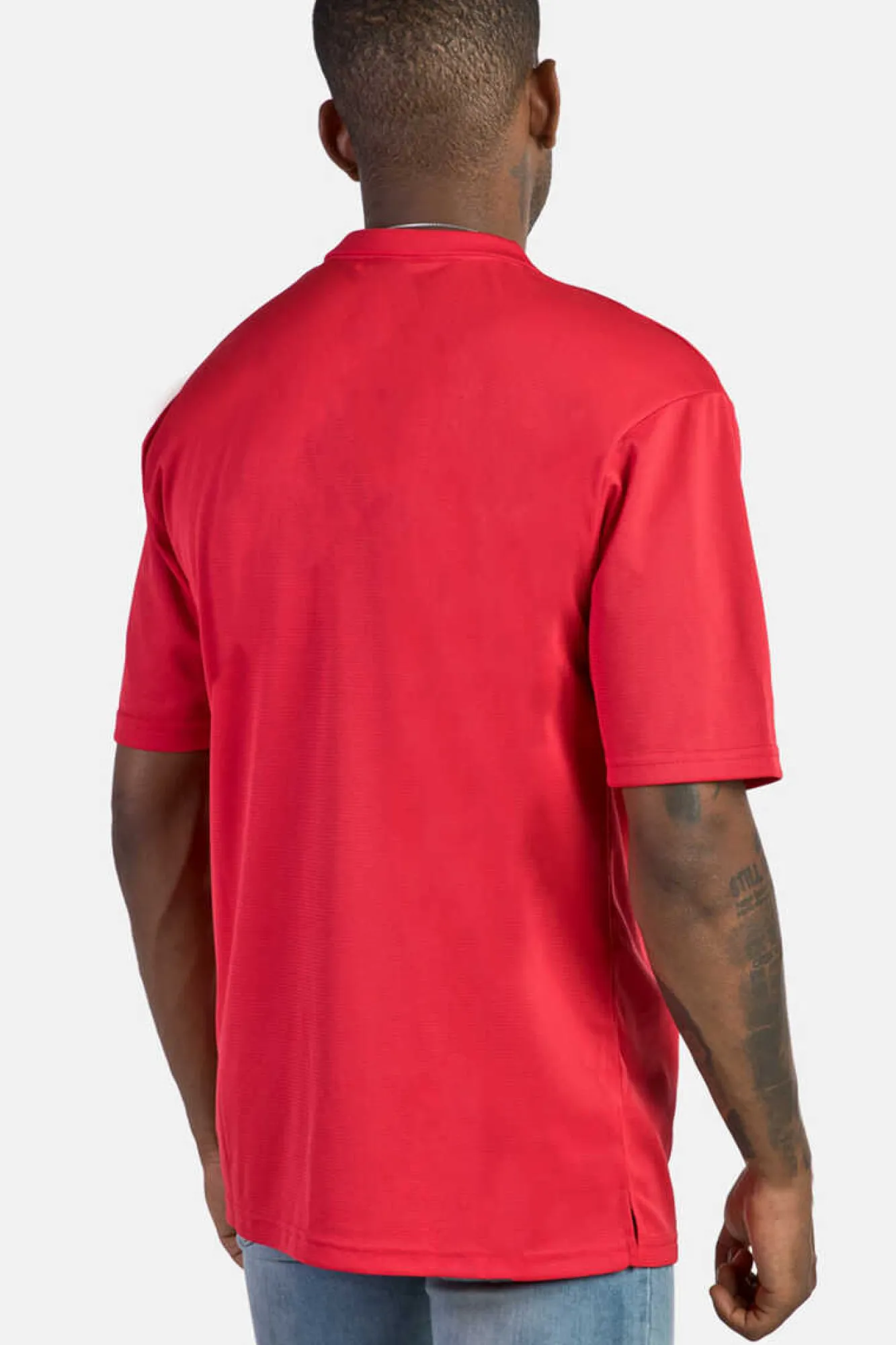 Izas Polo Tecnico De Manga Curta Vermelho Hot