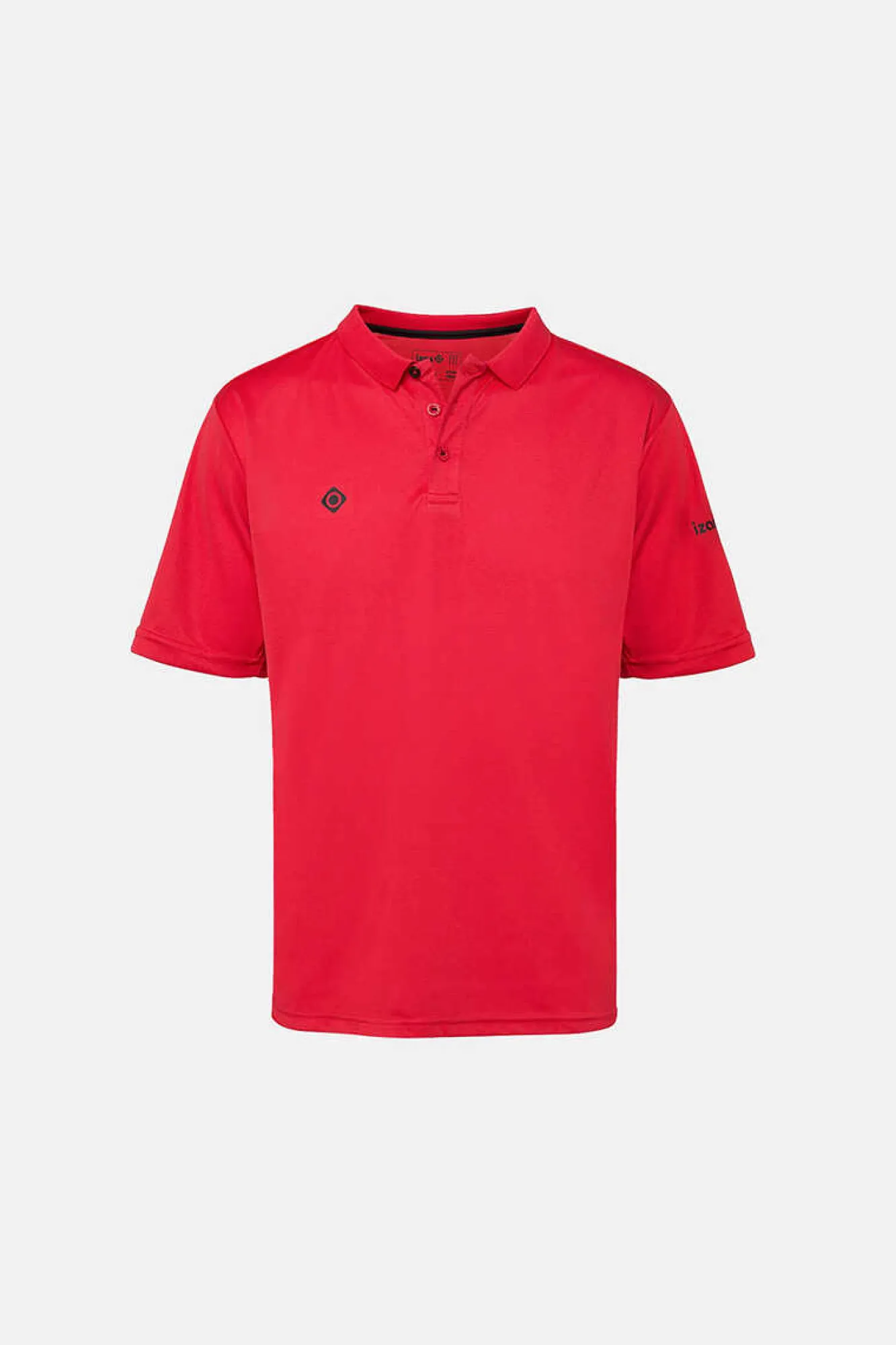 Izas Polo Tecnico De Manga Curta Vermelho Hot