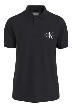 Calvin Klein Poloshirt Kurzarm Herren Preto Online