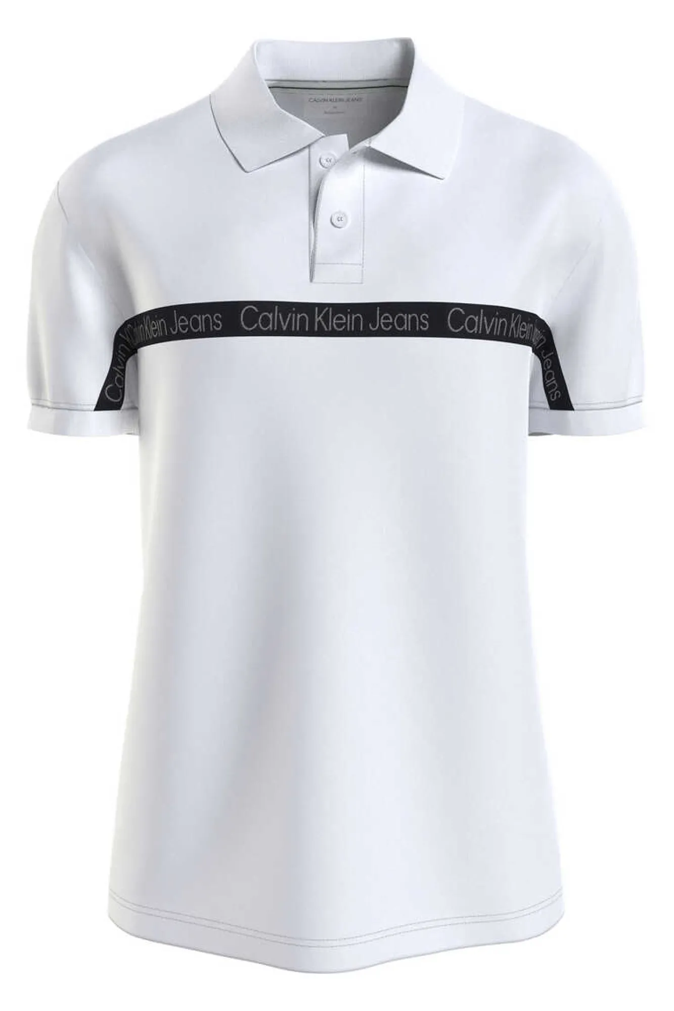 Calvin Klein Poloshirt Kurzarm Herren Branco Online