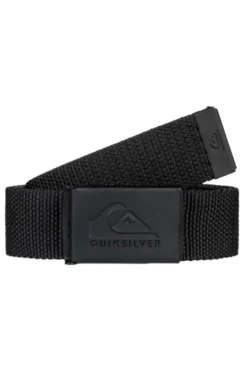 Quiksilver Principal Schwack - Cinto De Nylon Para Homem Preto