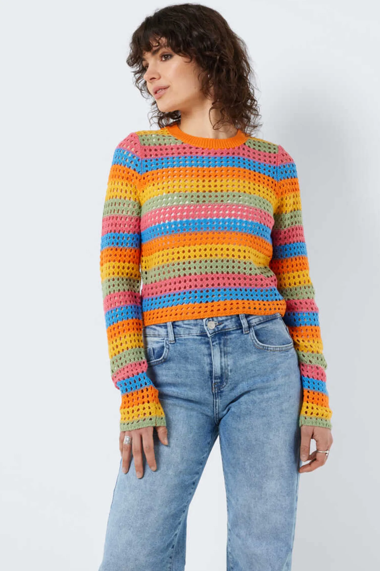 Noisy May Sueteres E Cardigans-Pullover Bunt Crochet