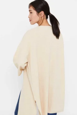 Cortefiel Blusoes E Casacos-Quimono Malha Estrutura