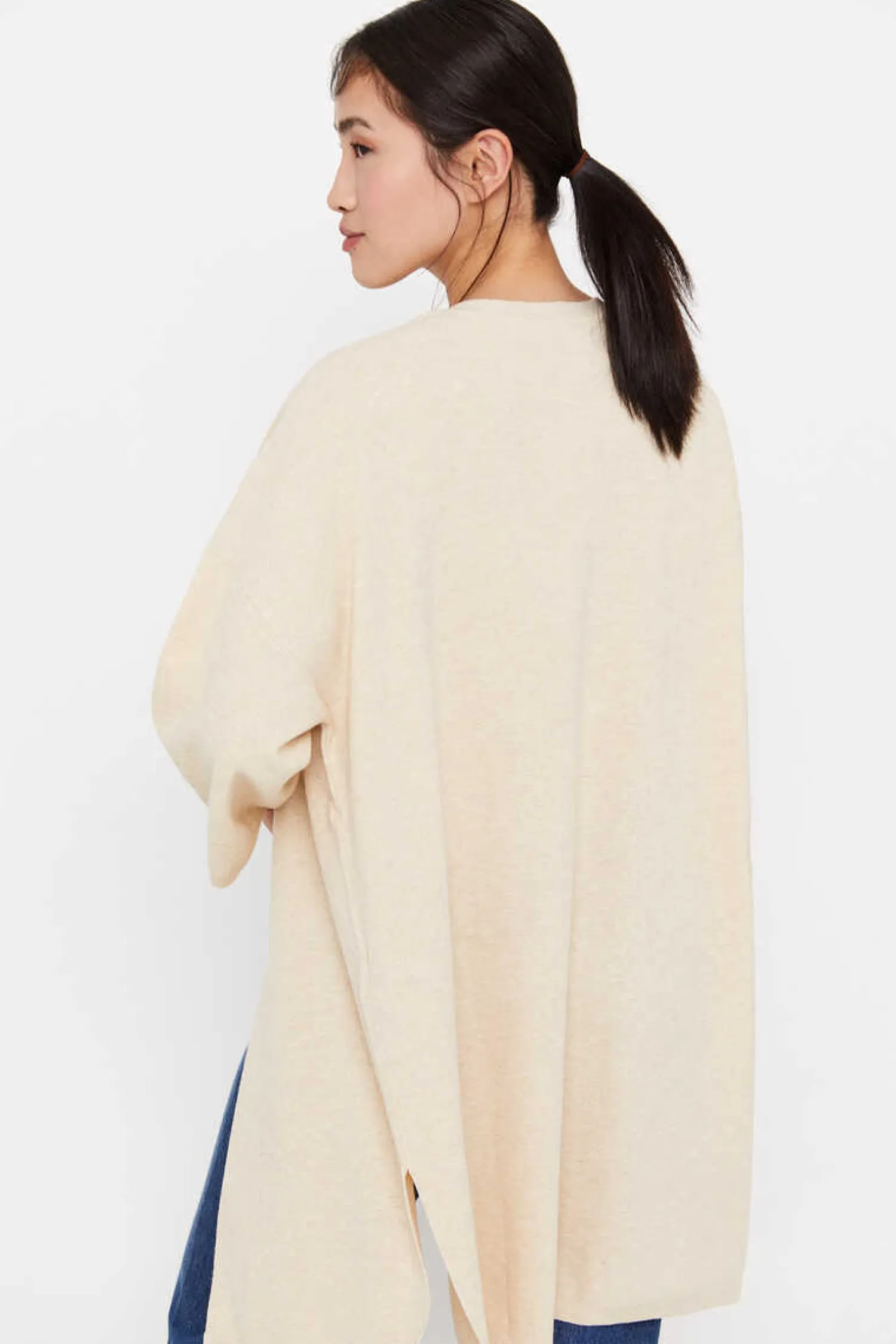 Cortefiel Blusoes E Casacos-Quimono Malha Estrutura