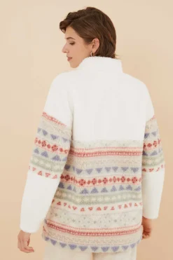 Women'secret Pijamas-Robe Curto Em Borrego Do Snoopy