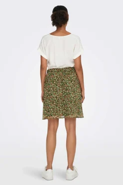 Only Saias-Rock Kurz Mit Print Gazestoff