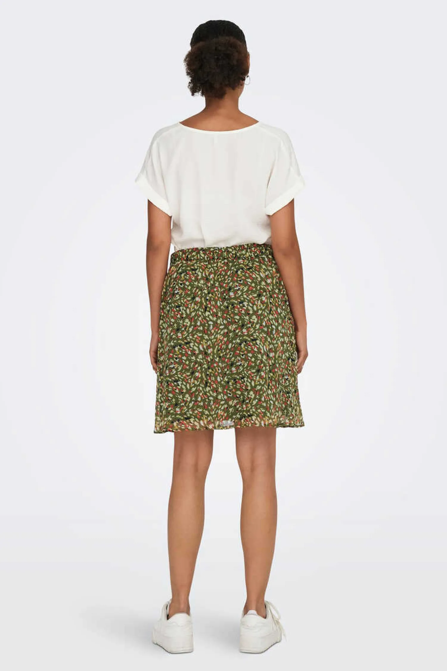 Only Saias-Rock Kurz Mit Print Gazestoff