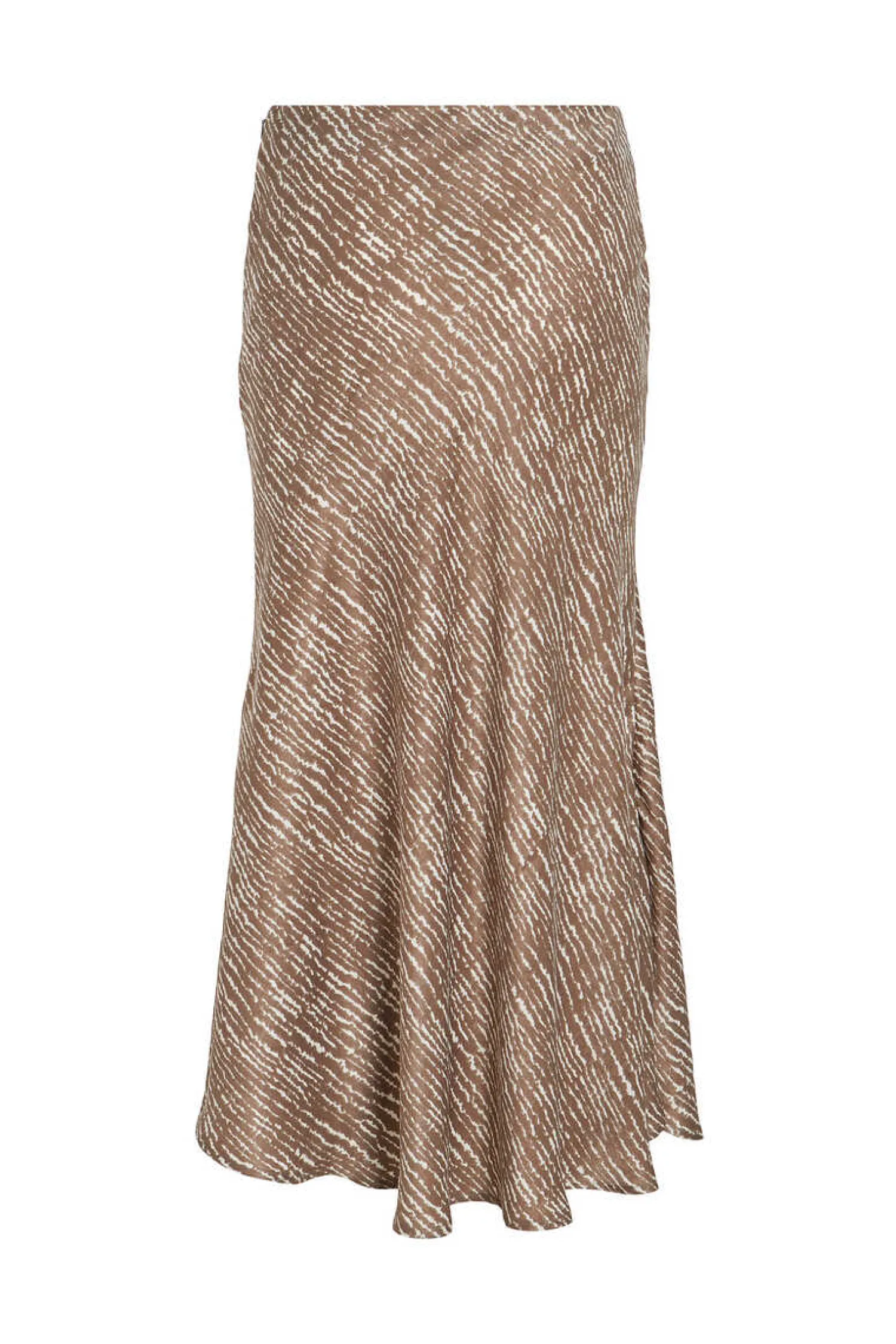 Vila Saias-Saia Acetinada Com Folho