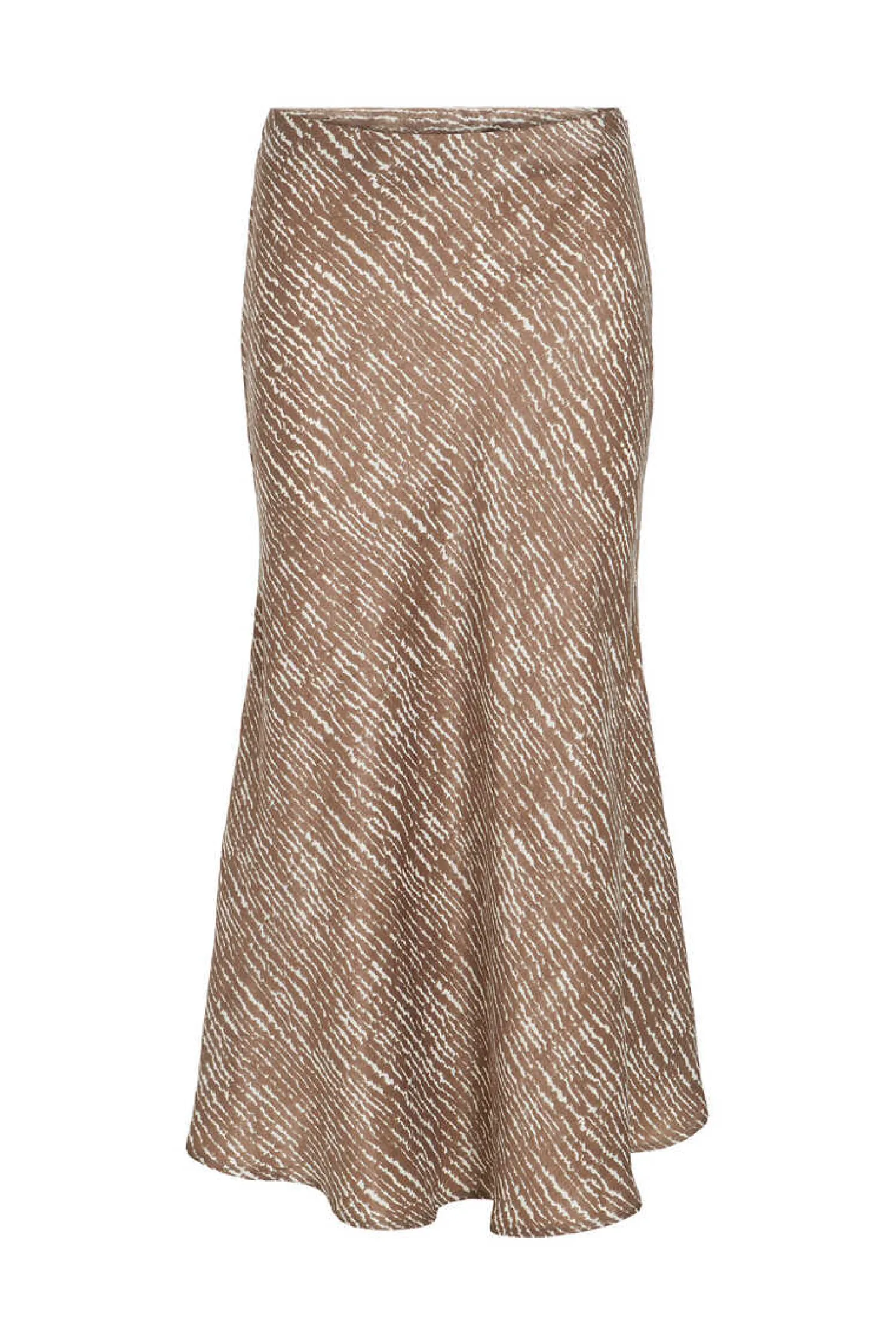 Vila Saias-Saia Acetinada Com Folho