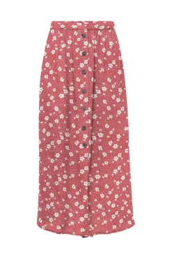 Only Saias-Saia Comprida Estampada