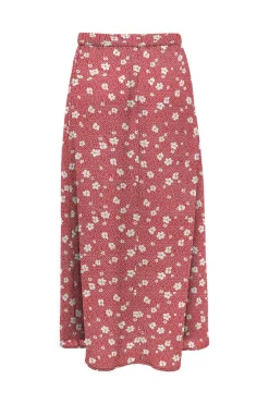 Only Saias-Saia Comprida Estampada