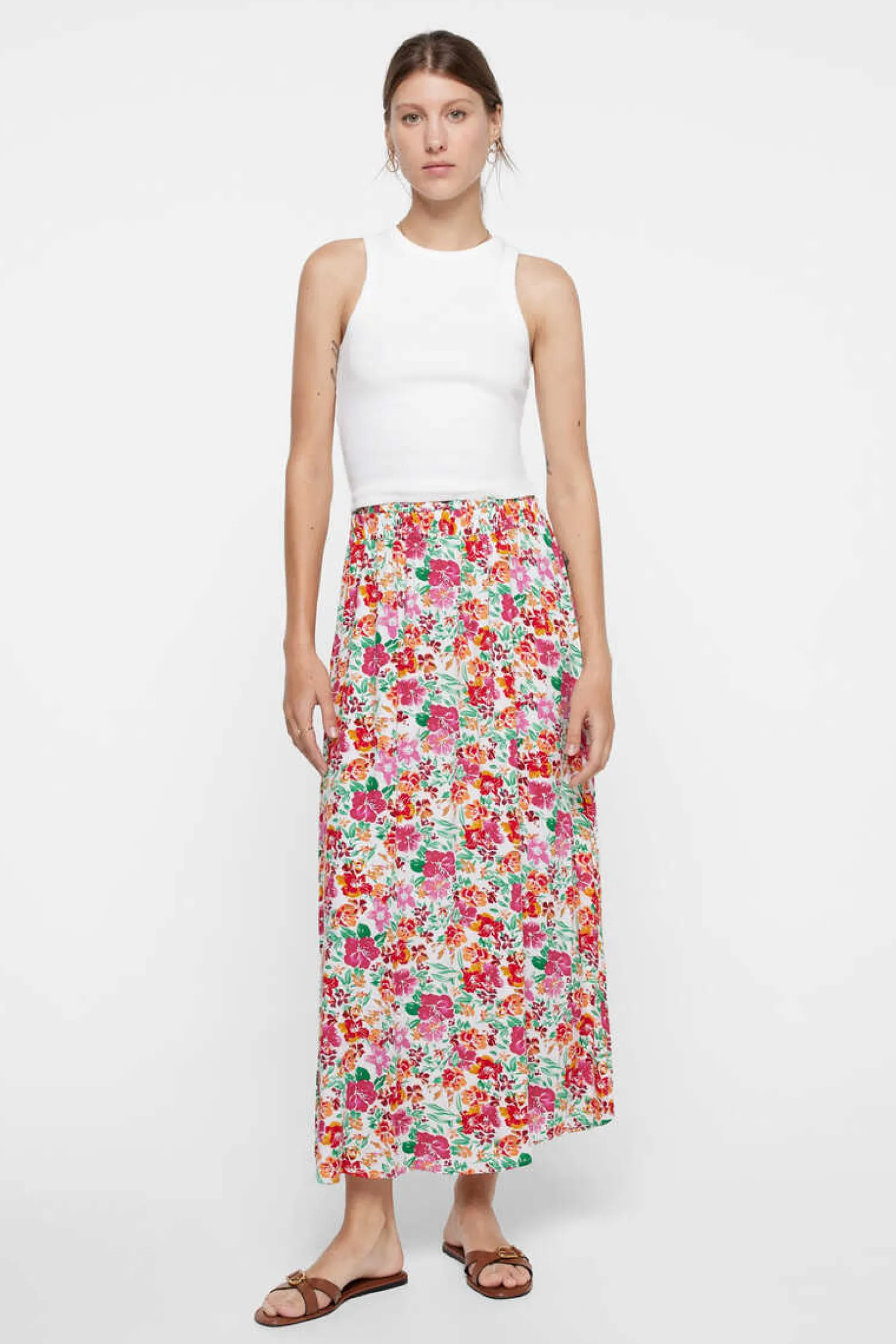 JDY Saias-Saia Comprida Estampada