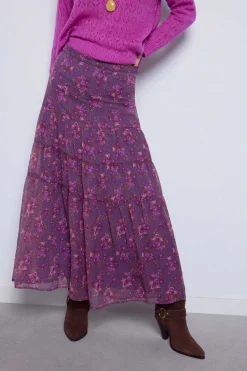 Slowlove Saias-Saia Comprida Estampada