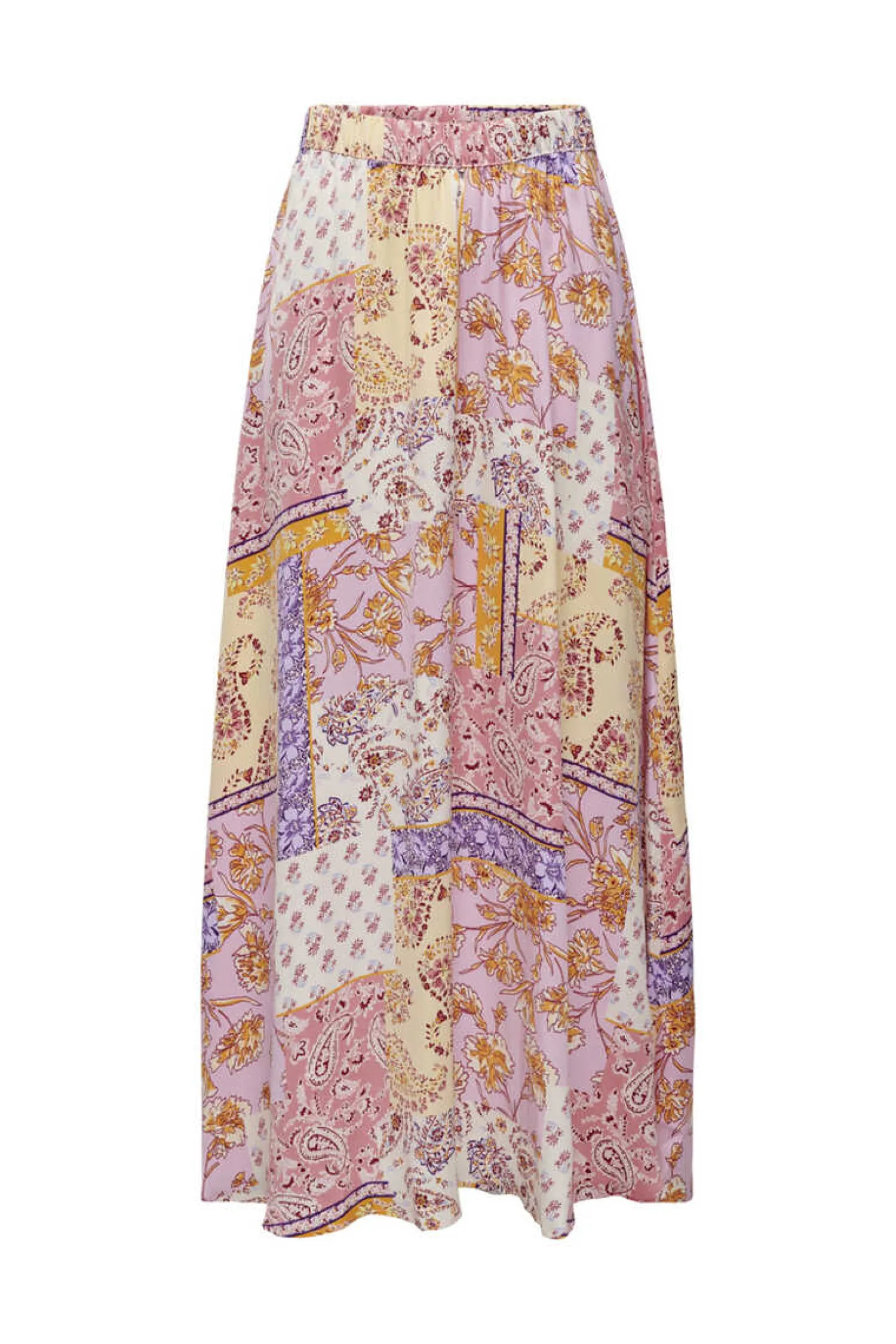 Only Saias-Saia Comprida Estampada