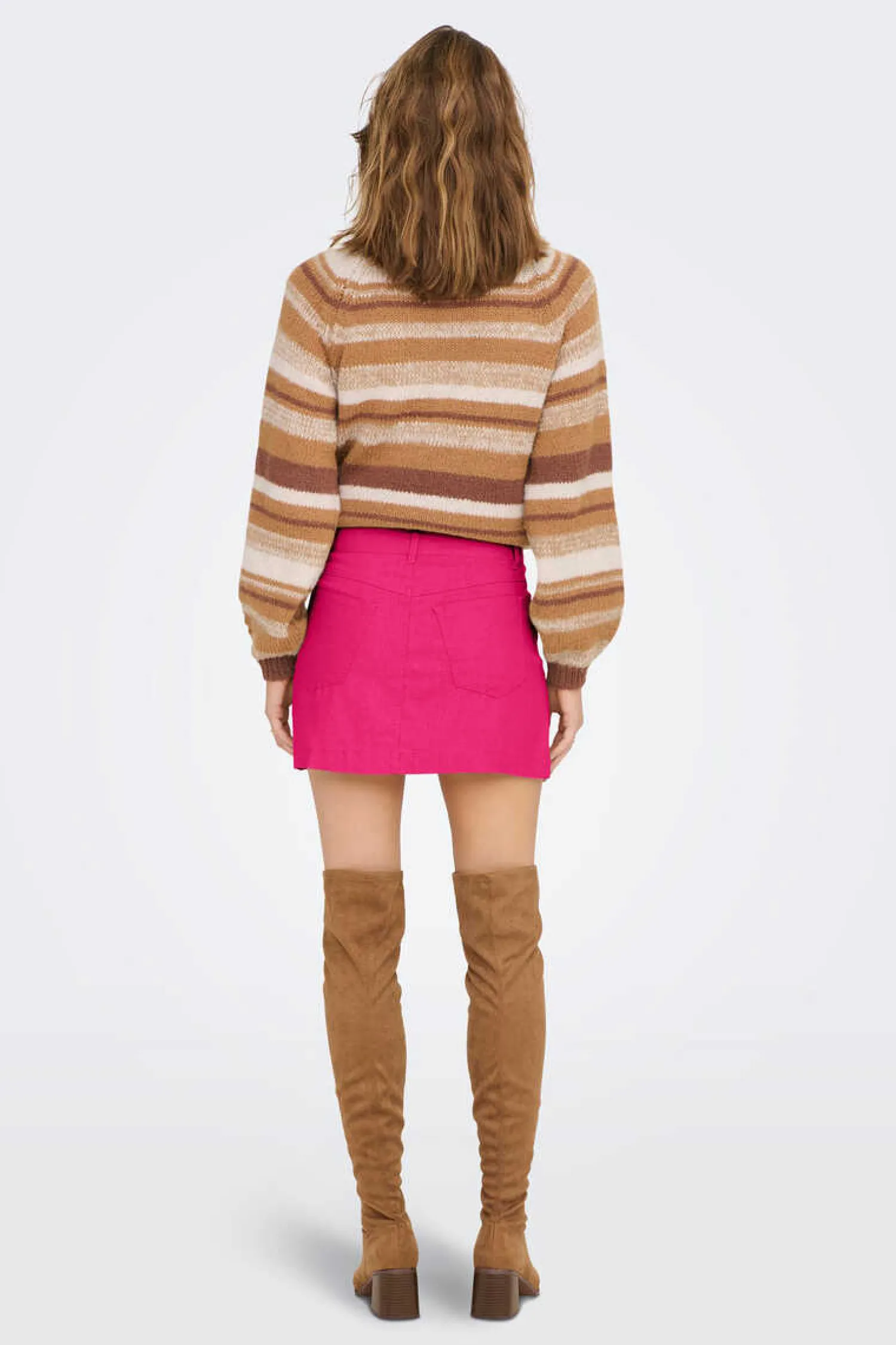 Only Saias-Saia Curta Algodao