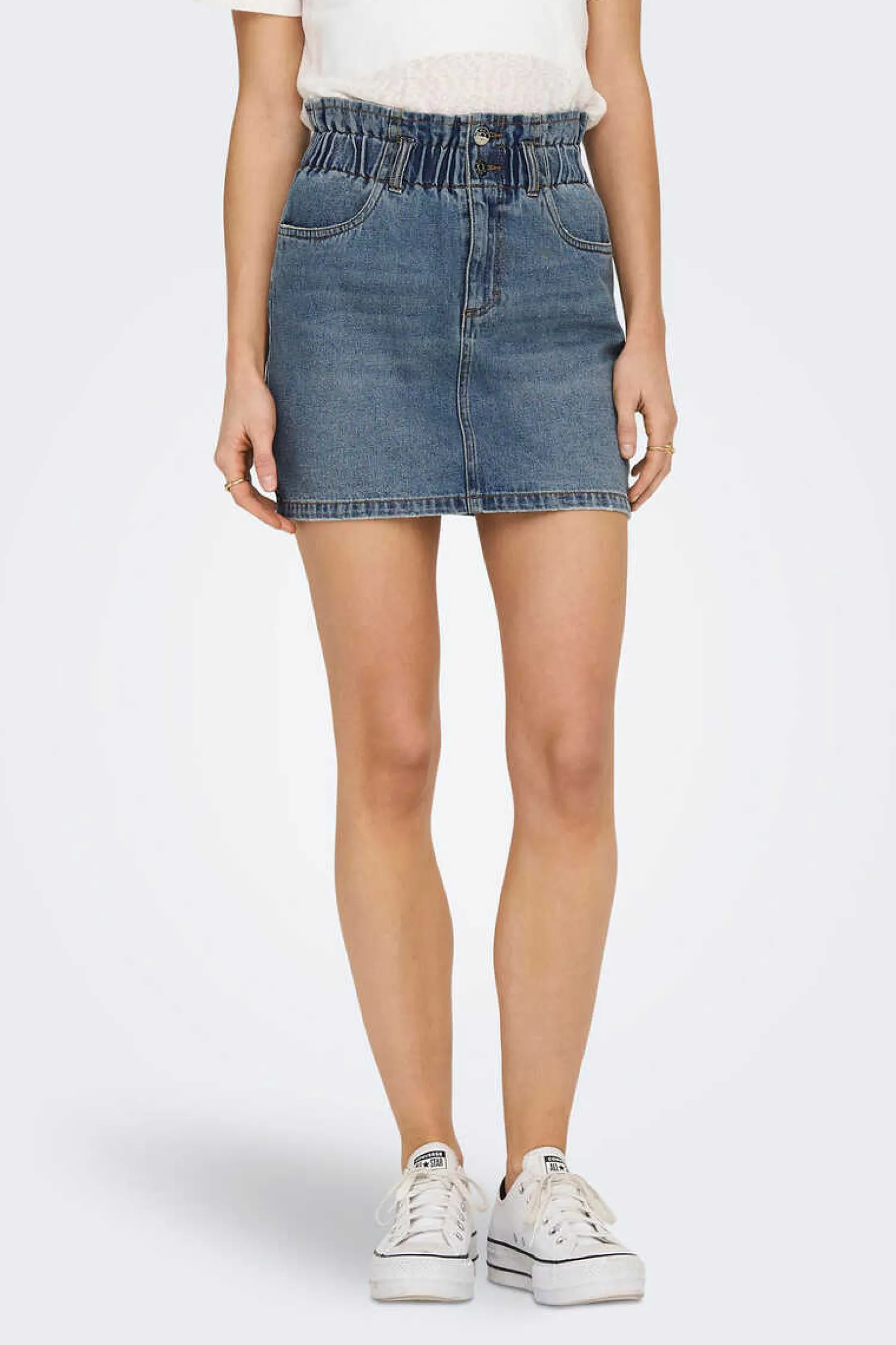 Only Saias-Saia Curta De Ganga