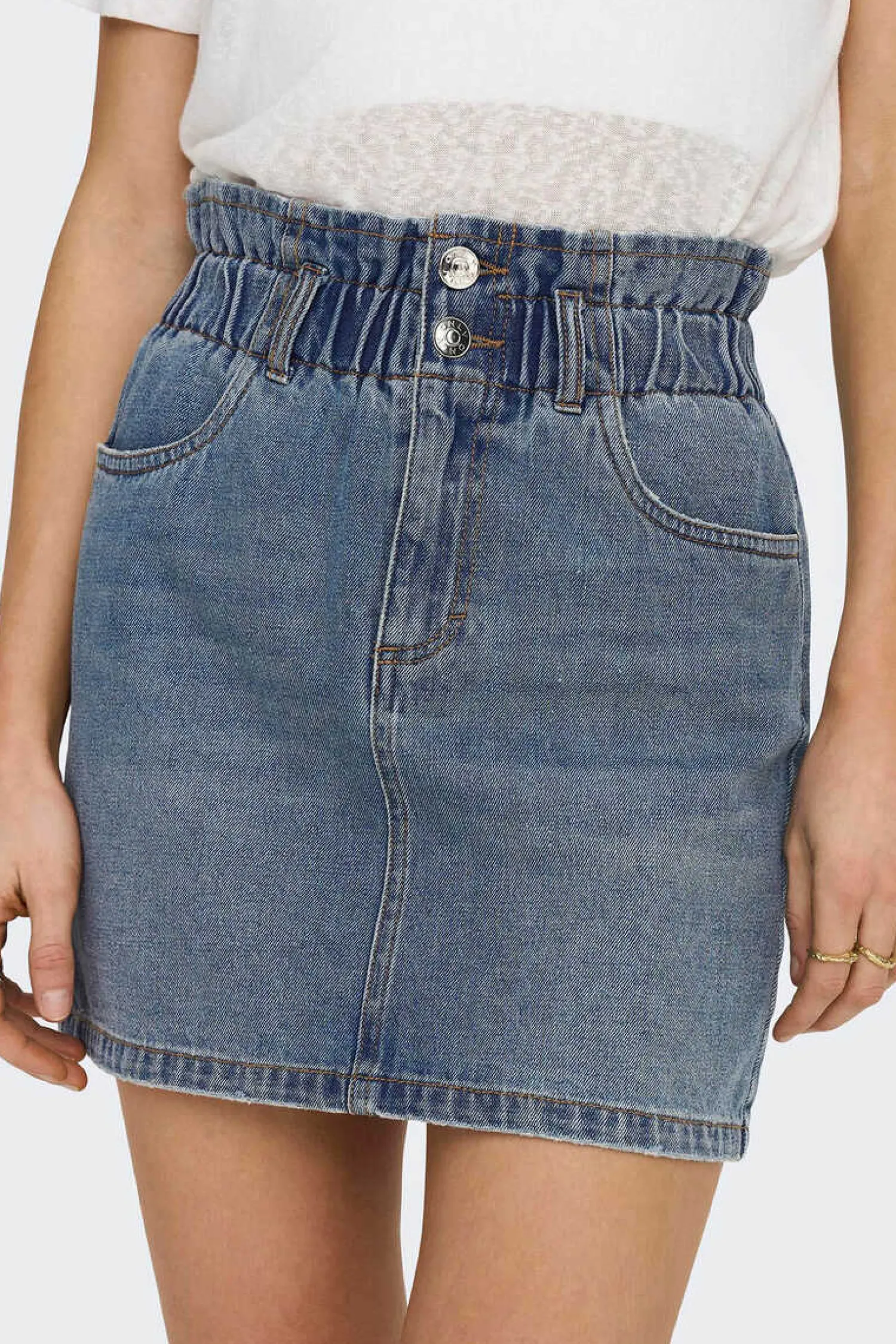 Only Saias-Saia Curta De Ganga