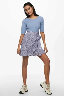 Only Saias-Saia Curta Fluida