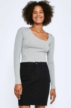 Noisy May Saias-Saia Denim Mini