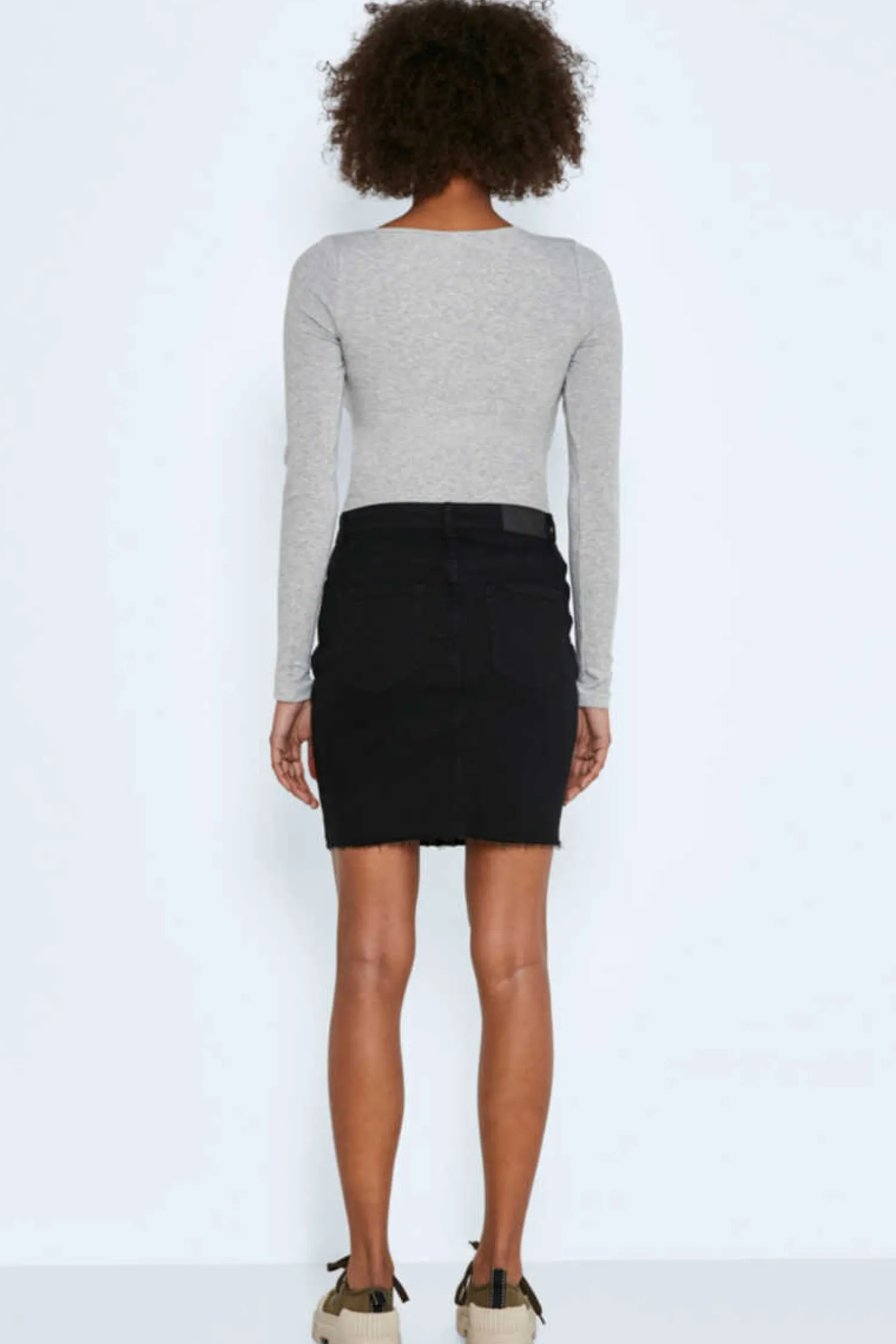 Noisy May Saias-Saia Denim Mini