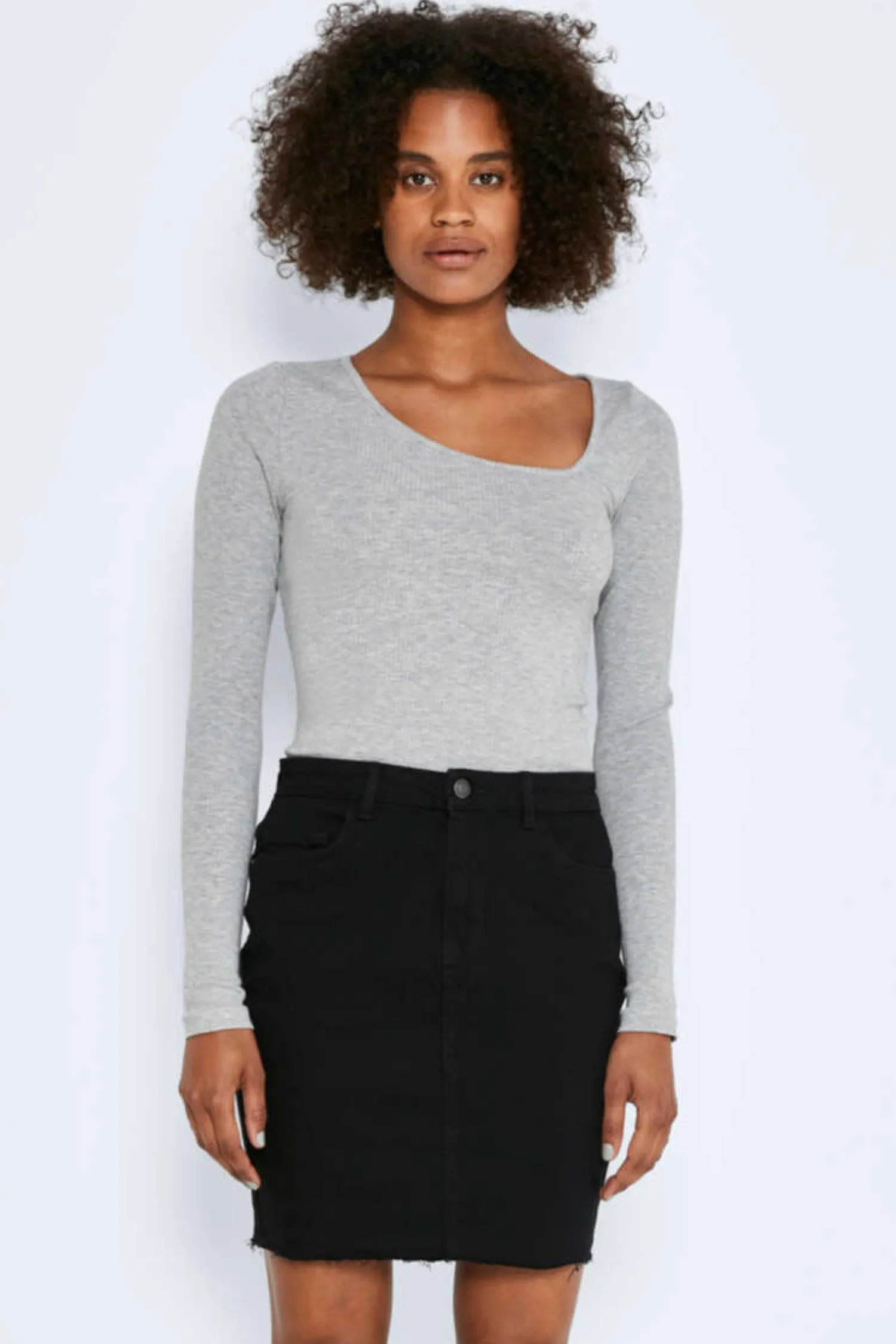 Noisy May Saias-Saia Denim Mini