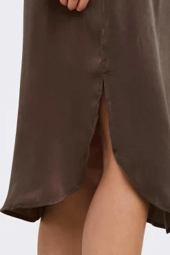 Only Saias-Saia Midi Acetinada