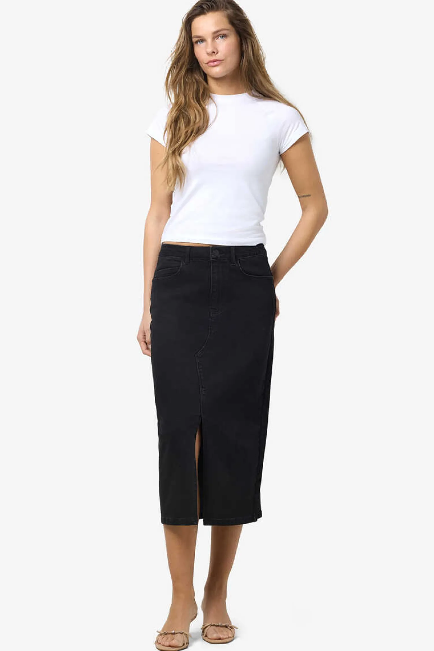 Noisy May Saias-Saia Midi Denim