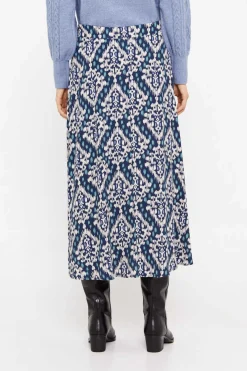 Cortefiel Saias-Saia Midi Estampada