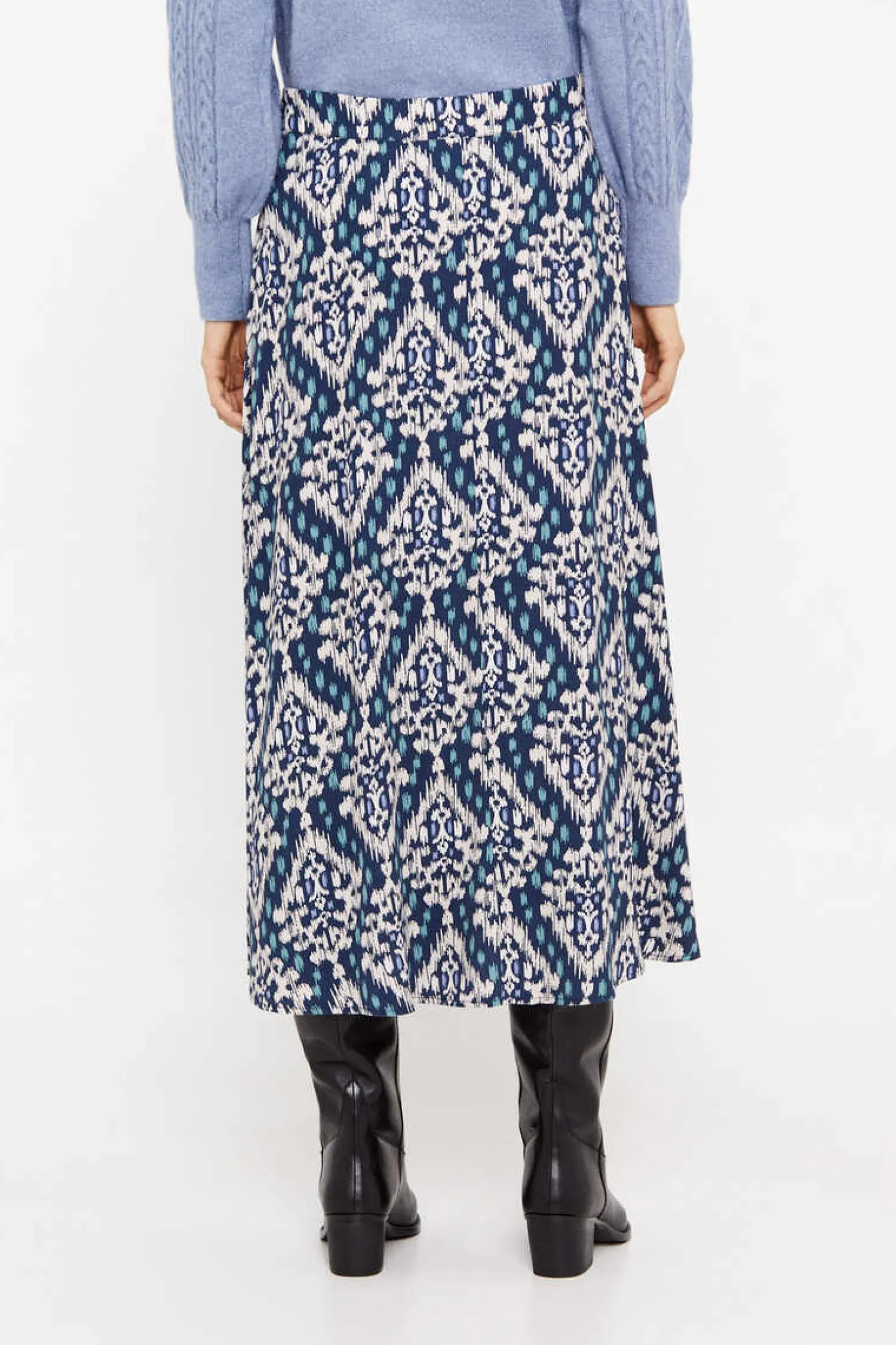 Cortefiel Saias-Saia Midi Estampada