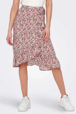 JDY Saias-Saia Midi Estampada