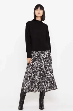 Cortefiel Saias-Saia Midi Estampada