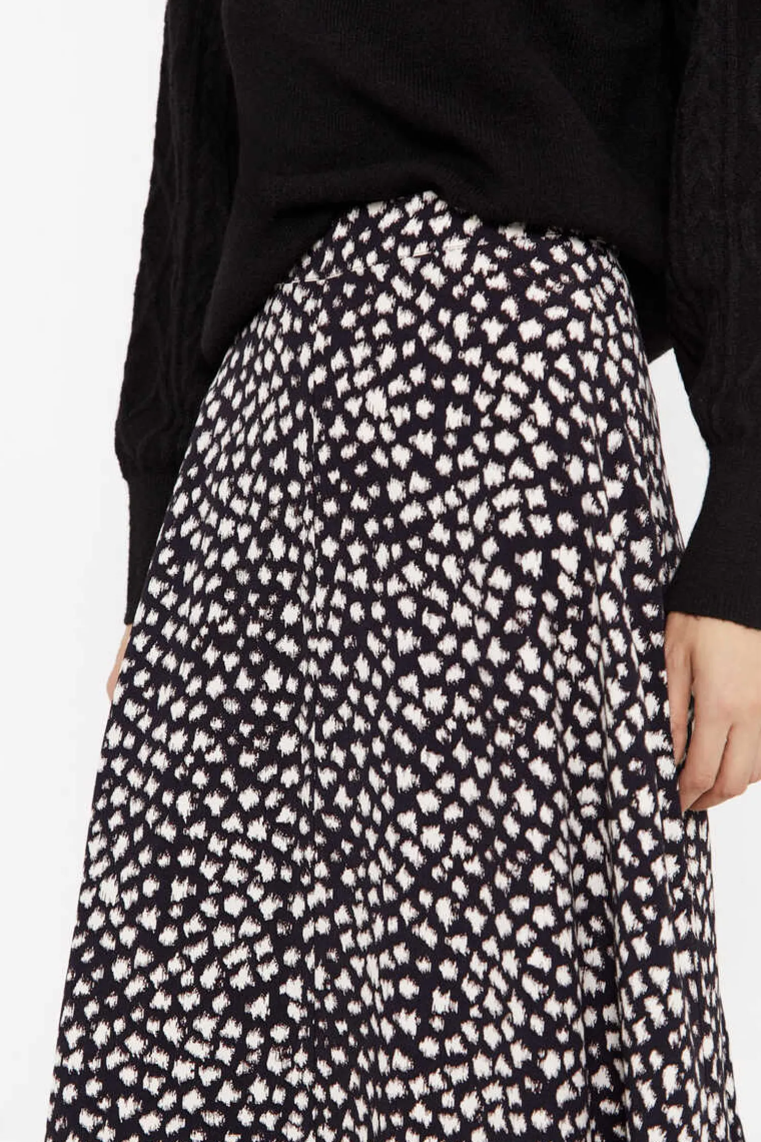 Cortefiel Saias-Saia Midi Estampada