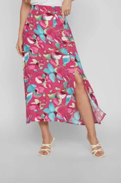 Vila Saias-Saia Midi Estampada