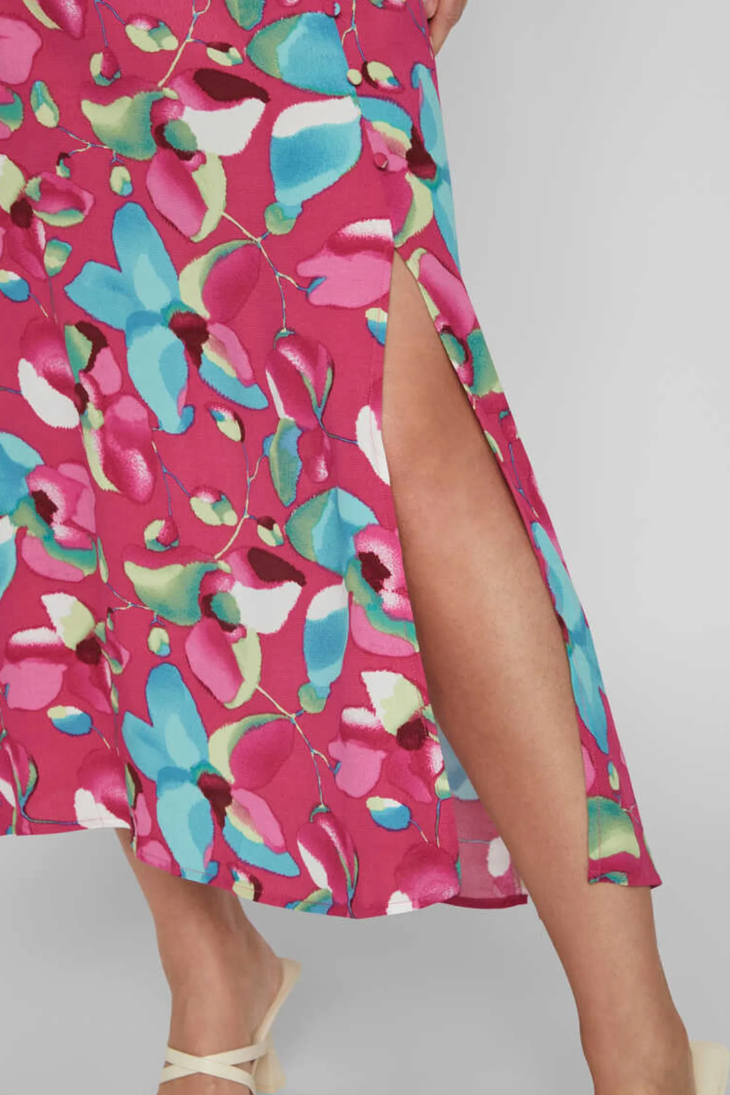 Vila Saias-Saia Midi Estampada