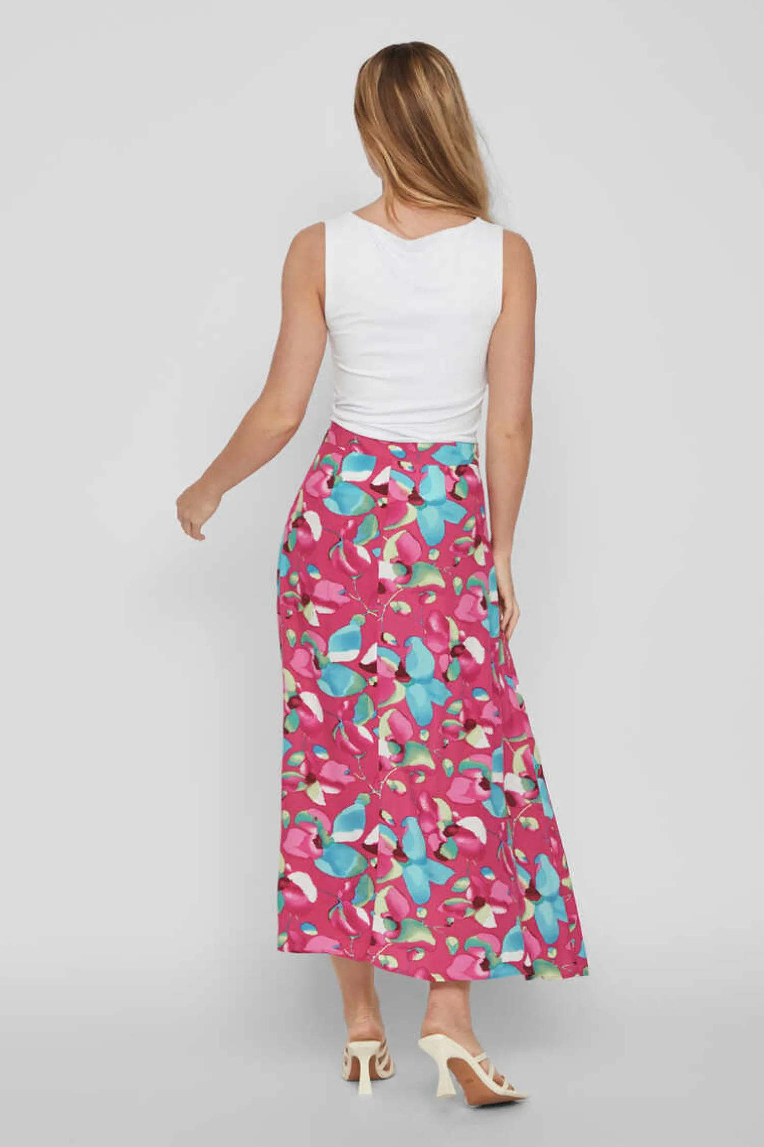 Vila Saias-Saia Midi Estampada