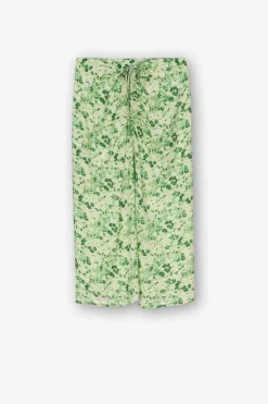 Tiffosi Saias-Saia Midi Estampada Com Franzidos