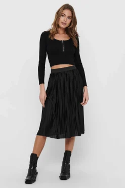 JDY Saias-Saia Midi Plissada