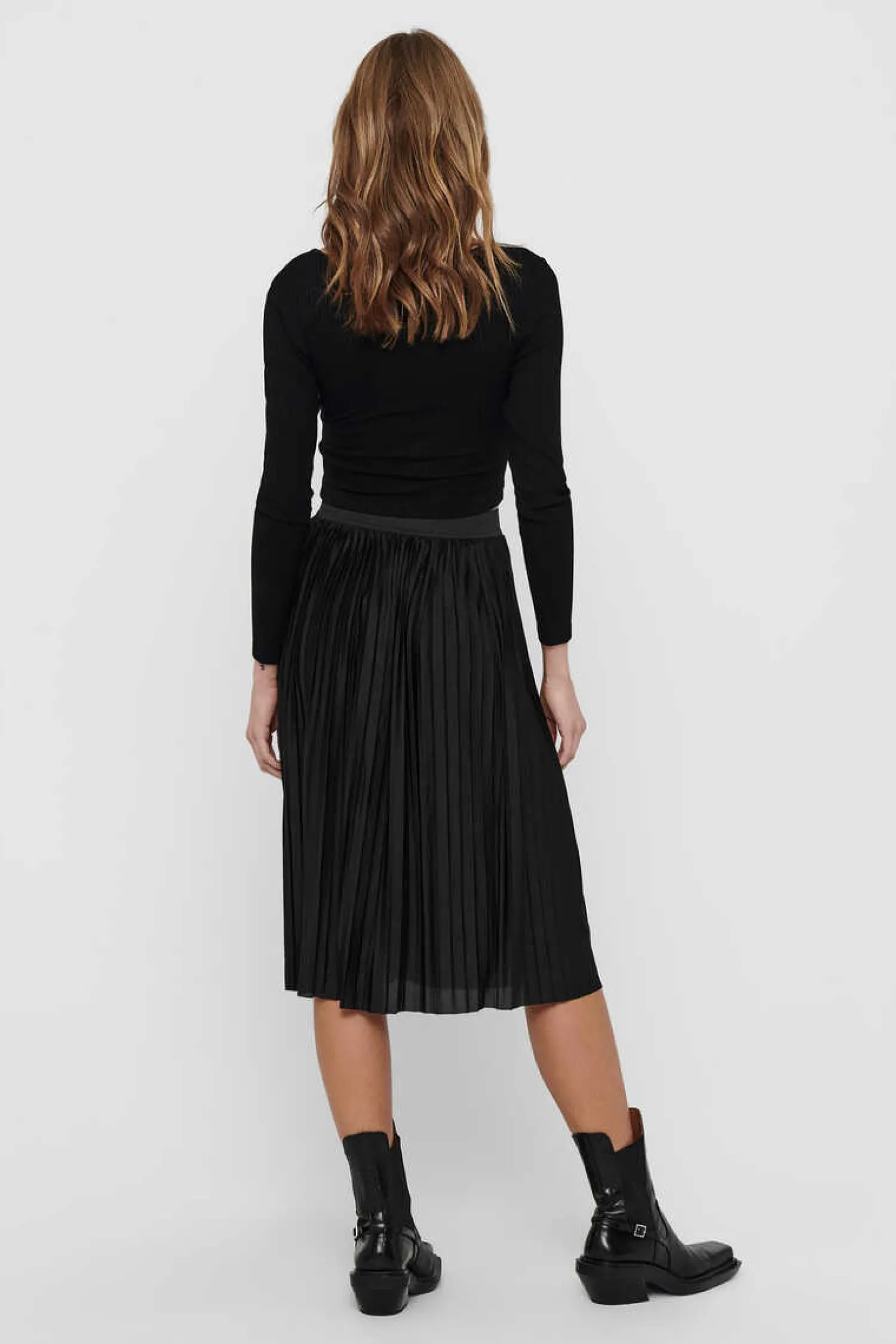 JDY Saias-Saia Midi Plissada