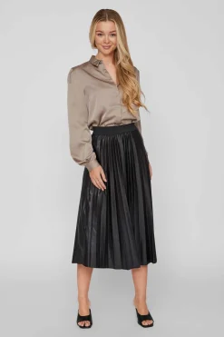 Vila Saias-Saia Plissada Midi