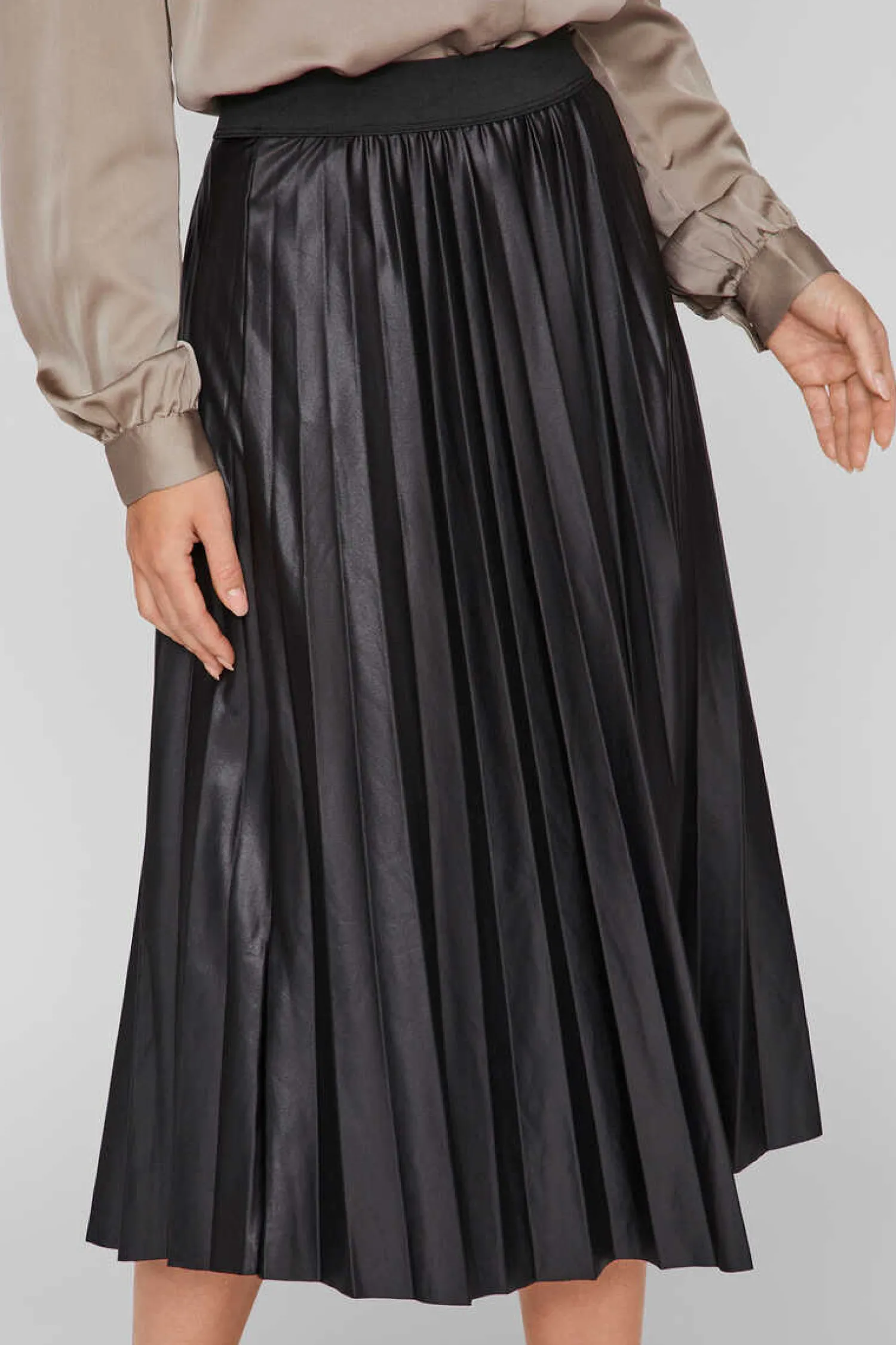 Vila Saias-Saia Plissada Midi