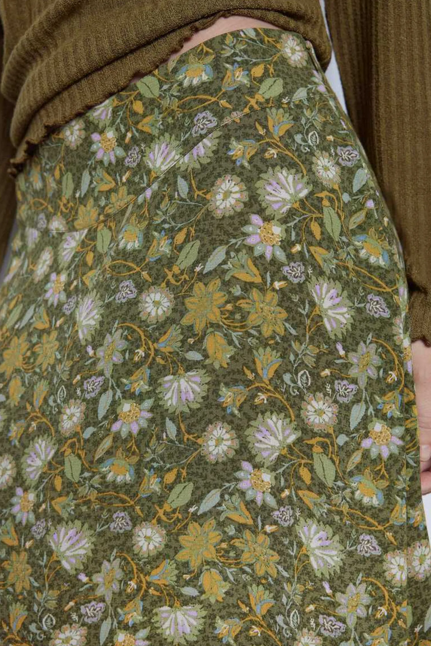 Slowlove Saias-Saia Roda Estampada