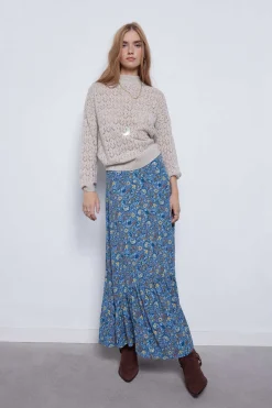 Slowlove Saias-Saia Roda Estampada