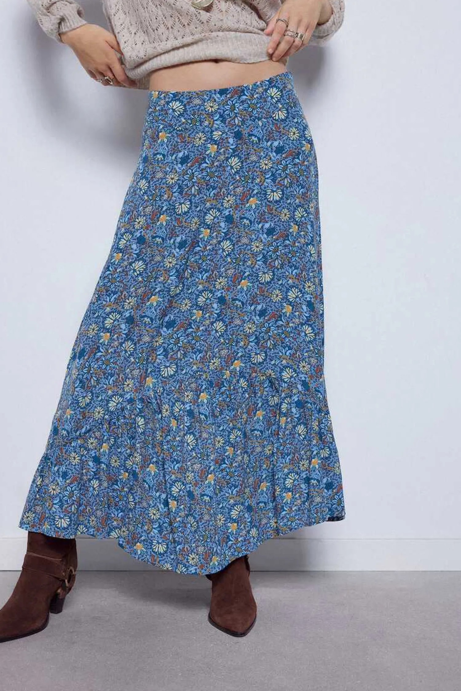 Slowlove Saias-Saia Roda Estampada