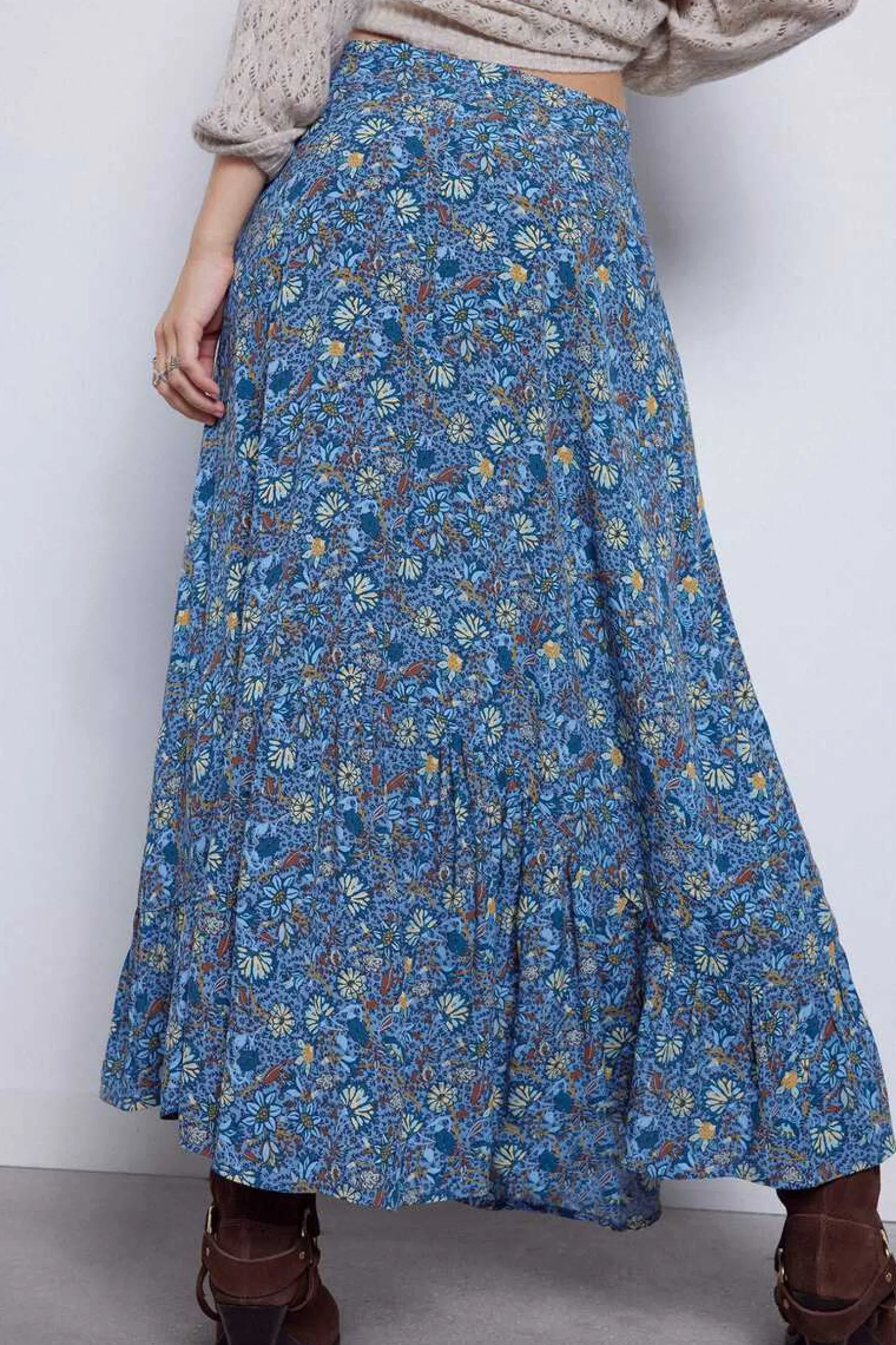 Slowlove Saias-Saia Roda Estampada